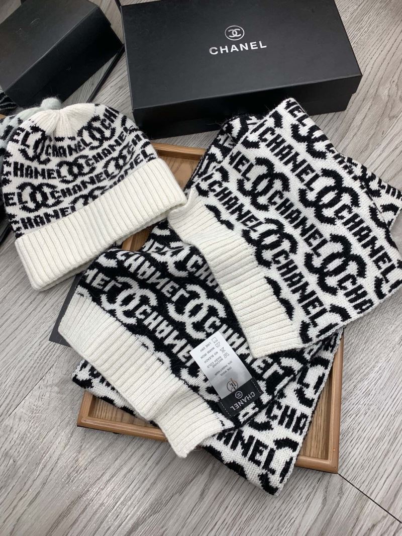 Chanel Caps Scarfs